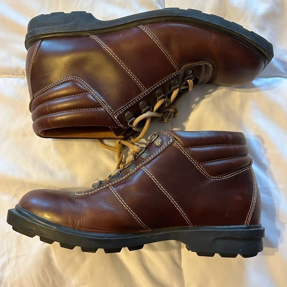 Cole Haan Leather Ankle Waterproof Boots C00519 size 7.5M